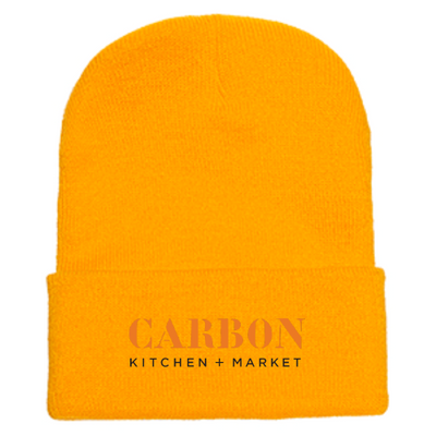 CarbonKitchen - Cuffed Knit Beanie - White