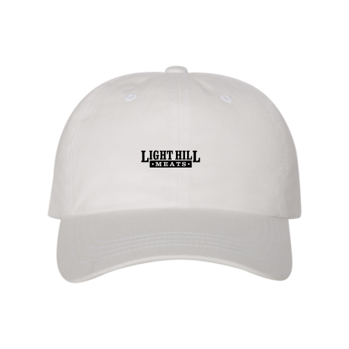 LightHillMeats - YP Classics - Dad Hat - White