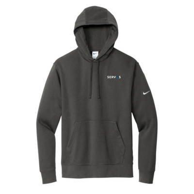 Servos.io -Nike Club Fleece Sleeve Swoosh Pullover Hoodie