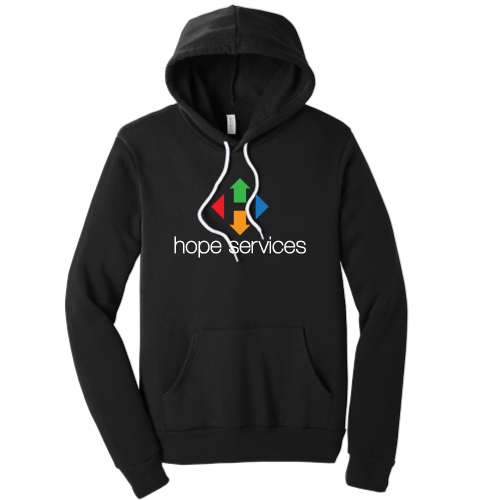 HopeServicesFS - Unisex Poly/Cotton Hooded Pullover Sweatshirt