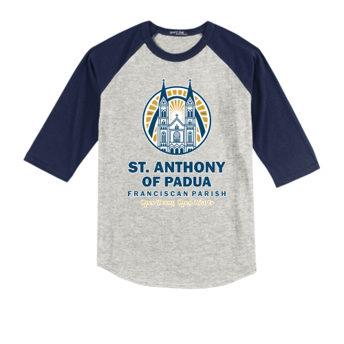 St. Anthony of Padua - Sport-Tek Youth Colorblock Raglan Jersey