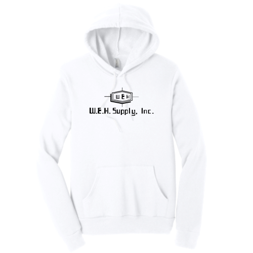 WEHSupply - Unisex Poly/Cotton Hooded Pullover Sweatshirt