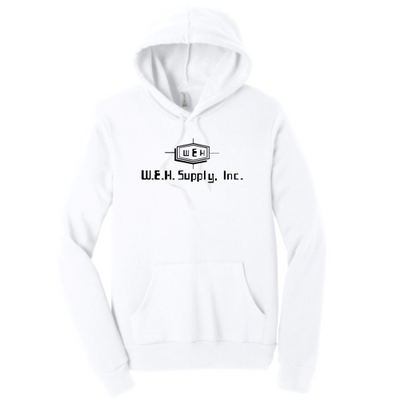 WEHSupply - Unisex Poly/Cotton Hooded Pullover Sweatshirt