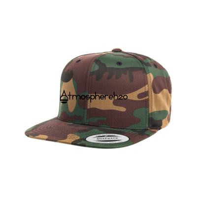 AtmosphereH20 - Adult 6-Panel Structured Flat Visor Classic Snapback v2