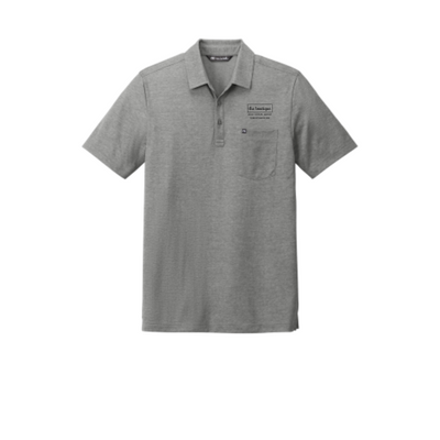 TheBoutique - TravisMathew - Oceanside Heather Pocket Polo - Grey
