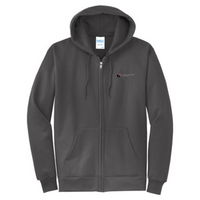 CALVCorner - Port & Company Classic Full-Zip Hooded Sweatshirt