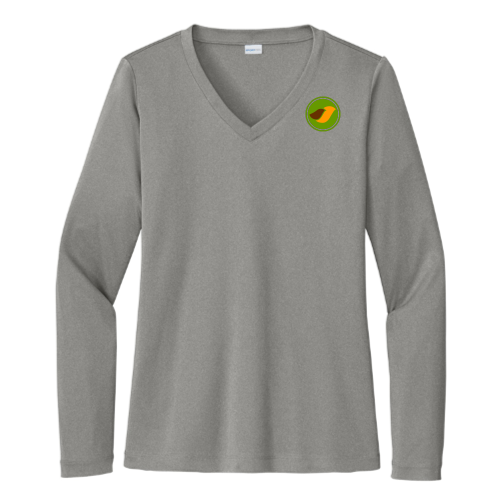 ProvidencePrepSchool - Sport Tek Ladies Long Sleeve V Neck Competitor Tee