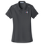 GVCBMWCCA - Port Authority Women's Pinpoint Mesh Zip Polo v1