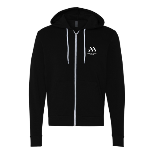 MainstreamMedia - Unisex Sponge Fleece Full-Zip Hooded Sweatshirt