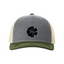 Heather Grey Birch Army Olive