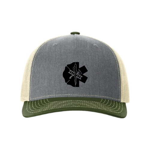 Heather Grey Birch Army Olive