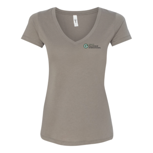 GraceFellowshipInt - Next Level - Womens V-Neck 1540