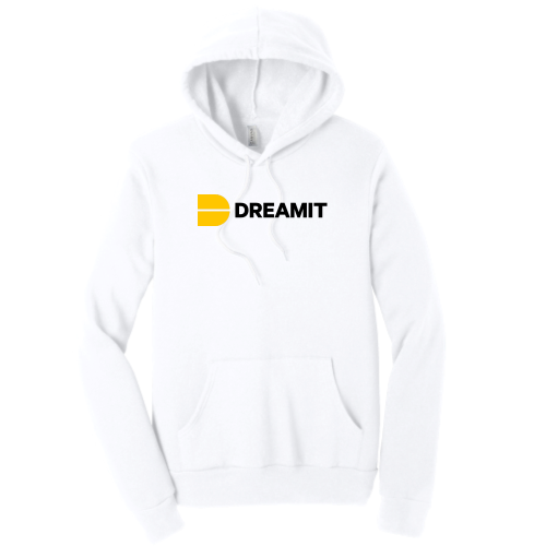 Dreamit Ventures - Unisex Poly/Cotton Hooded Pullover Sweatshirt