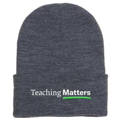 TeachingMatters - Adult Cuffed Knit Beanie
