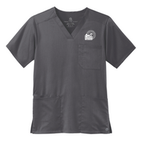 CasaEsperanza - WonderWink Men's Premiere Flex V-Neck Top WW5068 - Dark