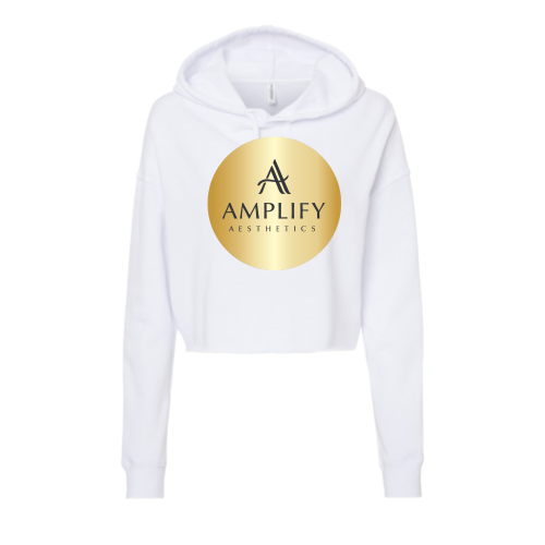 AmplifyAesthetics - Independent Trading - Women's Crop Hoodie