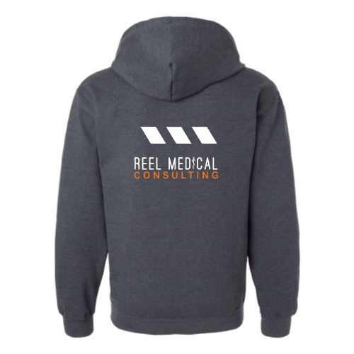 Reel Medical Consulting - Gildan Softstyle Full-Zip Hooded Sweatshirt v1
