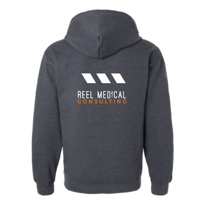 Reel Medical Consulting - Gildan Softstyle Full-Zip Hooded Sweatshirt v1
