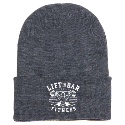 LiftTheBarFitness - Cuffed Knit Beanie