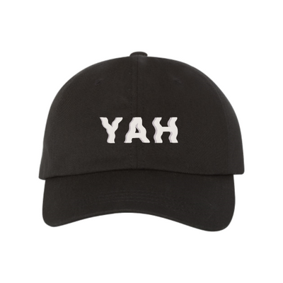 Dark Black - YAH Dad Cap