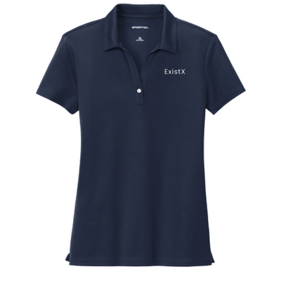 ExistX - Sport-Tek Ladies UV Micropique Polo - Navy / Royal