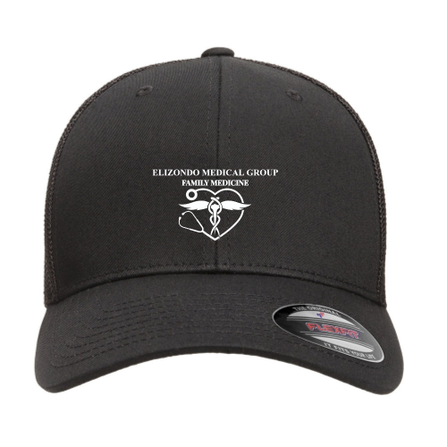 Elizondo MD - Adult 6-Panel Trucker Cap v1 Embroidery
