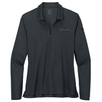 ReviveRX - Nike Ladies Dri-FIT Micro Pique 2.0 Long Sleeve Polo NKDC2105