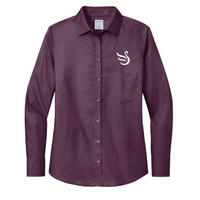 BlueSwan - Brooks Brothers Women's Wrinkle-Free Stretch Nailhead Shirt v1