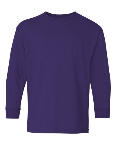 Youth Heavy Cotton Long Sleeve T-Shirt - 5400B
