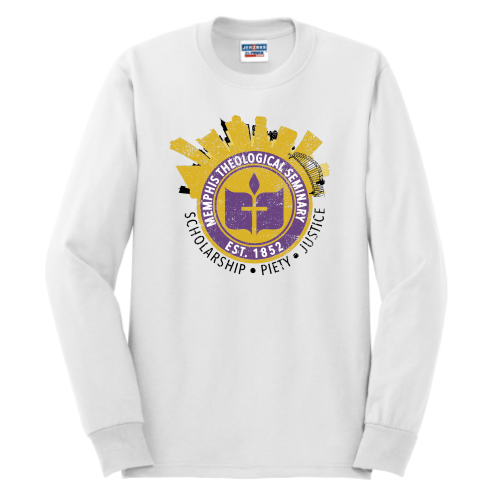 MemphisTheologicalSeminary - JERZEES Heavyweight Blend 50/50 Cotton/Poly Long Sleeve T-Shirt