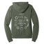 BackyardEats - Unisex Poly/Cotton Hooded Pullover Sweatshirt