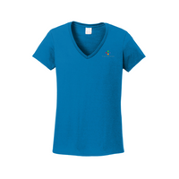 HopeServices - Gildan Ladies Heavy Cotton 100% Cotton V-Neck T-Shirt