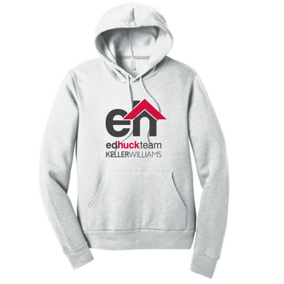 EdHuckTeam - Unisex Poly/Cotton Hooded Pullover Sweatshirt
