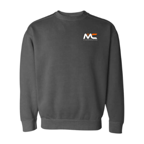 M-Comm - Pigment-Dyed Crewneck Sweatshirt