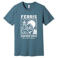 FerrisCoffee - Bella Canvas - Nitro Lighthouse White
