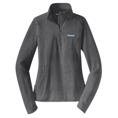 Cornwall Plumbing & Heating - Sport-Tek Ladies Sport-Wick Stretch 1/2-Zip Pullover