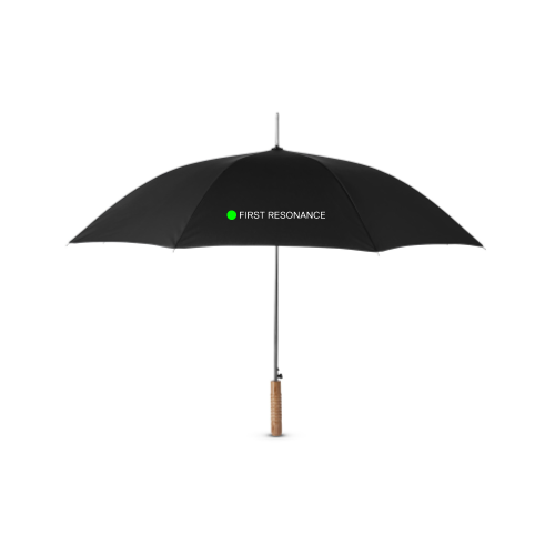 First Resonance - Wood Handle Stick Umbrella