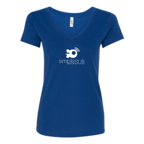 SimpleSUBWater - Next Level - Women's V-Neck