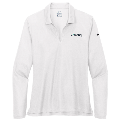 Tactiq - Nike - Ladies Dri-FIT Long Sleeve Polo