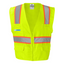 MEElecmetal - Solid Front Safety Vest With Mesh Back