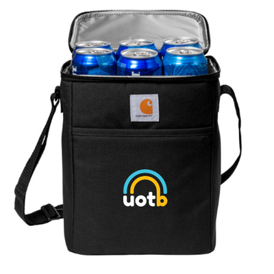 Umbrellas On The Beach - Carhartt Vertical 12-Can Cooler