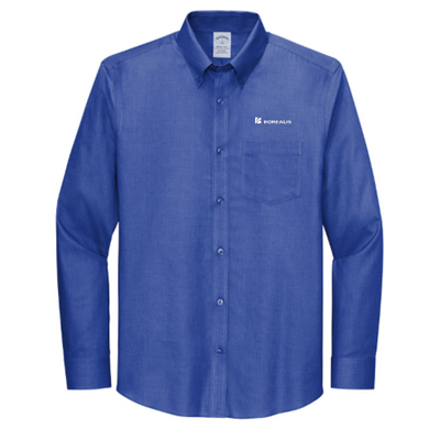 BorealisGroup - Brooks Brothers Wrinkle-Free Stretch Nailhead Shirt