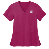 CasaEsperanza - WonderWink Women's Premiere Flex V-Neck Top WW4168 - Dark