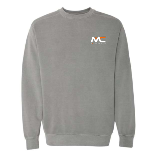 M-Comm - Pigment-Dyed Crewneck Sweatshirt