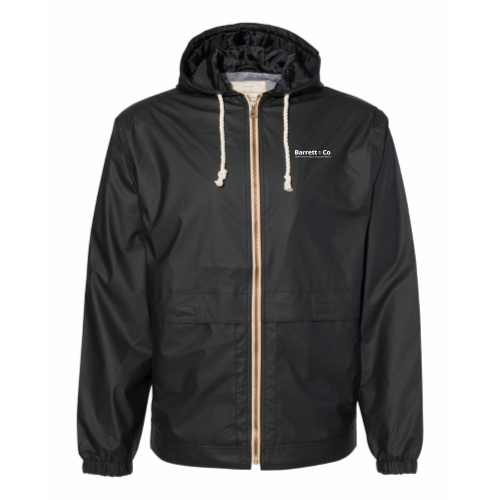 BarrettAndCompany - Vintage Hooded Rain Jacket - v1