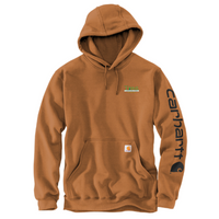 Twins Lawn Service - Carhartt Midweight Hooded Logo Sweatshirt