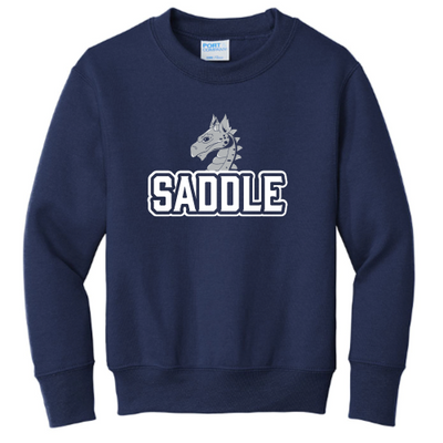 DoralSaddle - Port & Company Youth Crewneck Sweatshirt