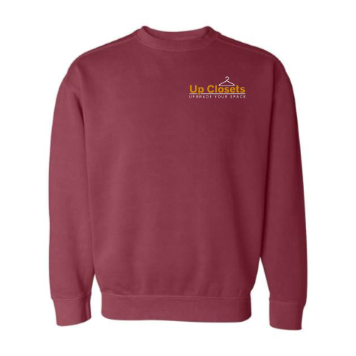 UpClosets - Pigment-Dyed Crewneck Sweatshirt