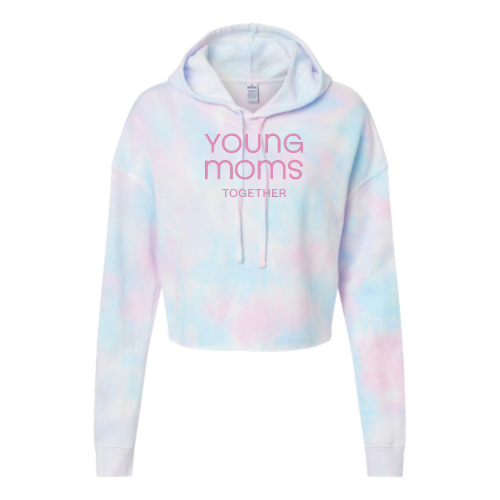 Young Moms Together - Independent Trading Women's Crop Hoodie