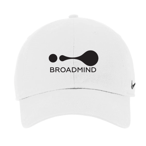 Broadmind - Nike Heritage Cotton Twill Cap - White